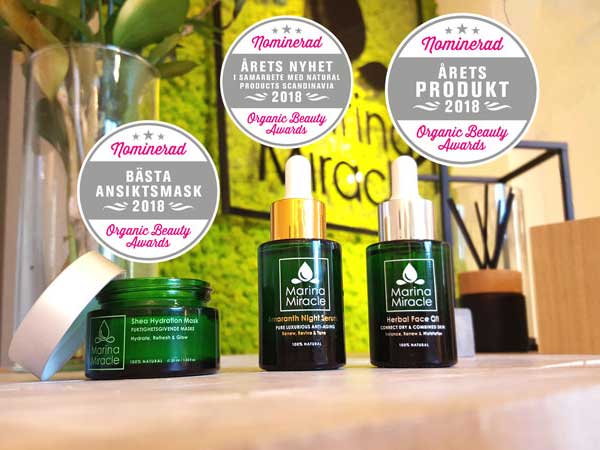 Prisvinnende, vi vant flere priser i 2018