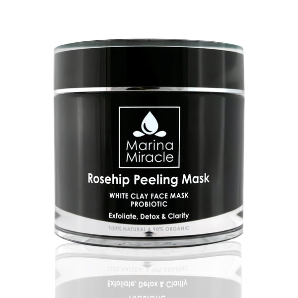 Ansiktsmaske i sort 200ml krukke